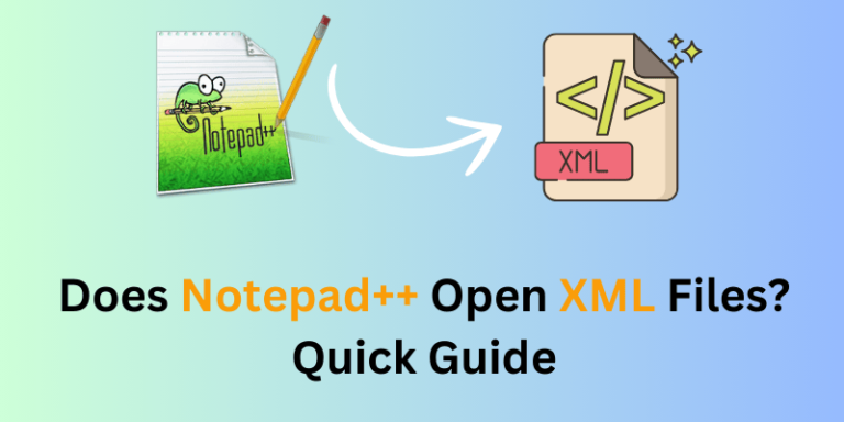 Does Notepad++ Open XML Files